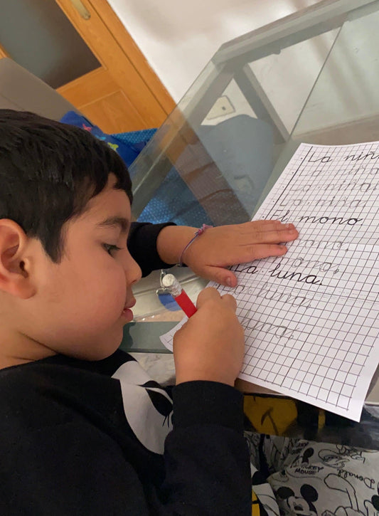 ¿Cómo puedo ayudar a mi hijo a escribir? - Amapuches