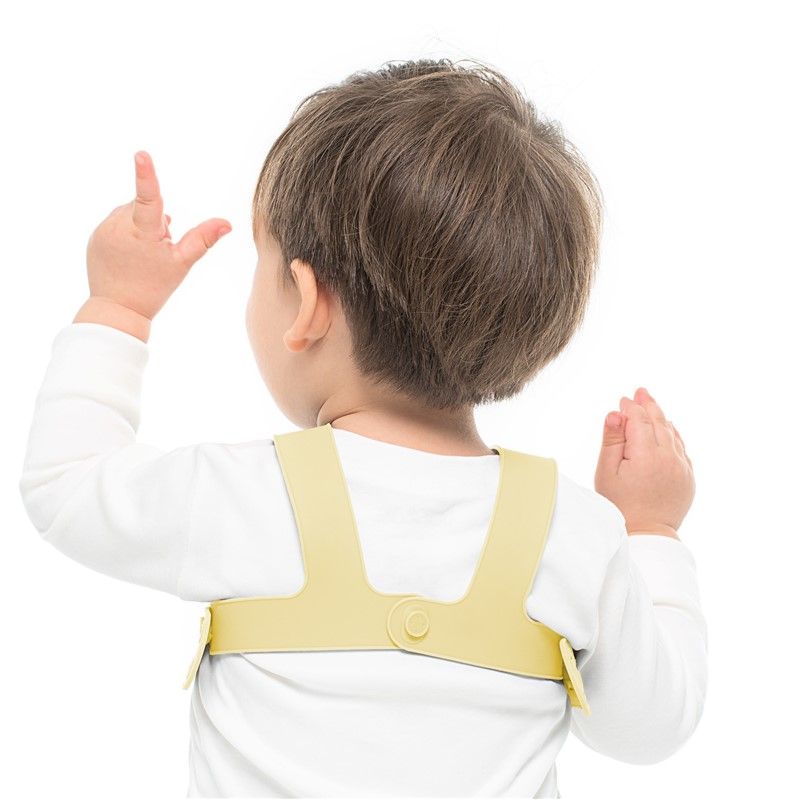 Babero silicona amarillo butter Flexi Bab Baby - Amapuches