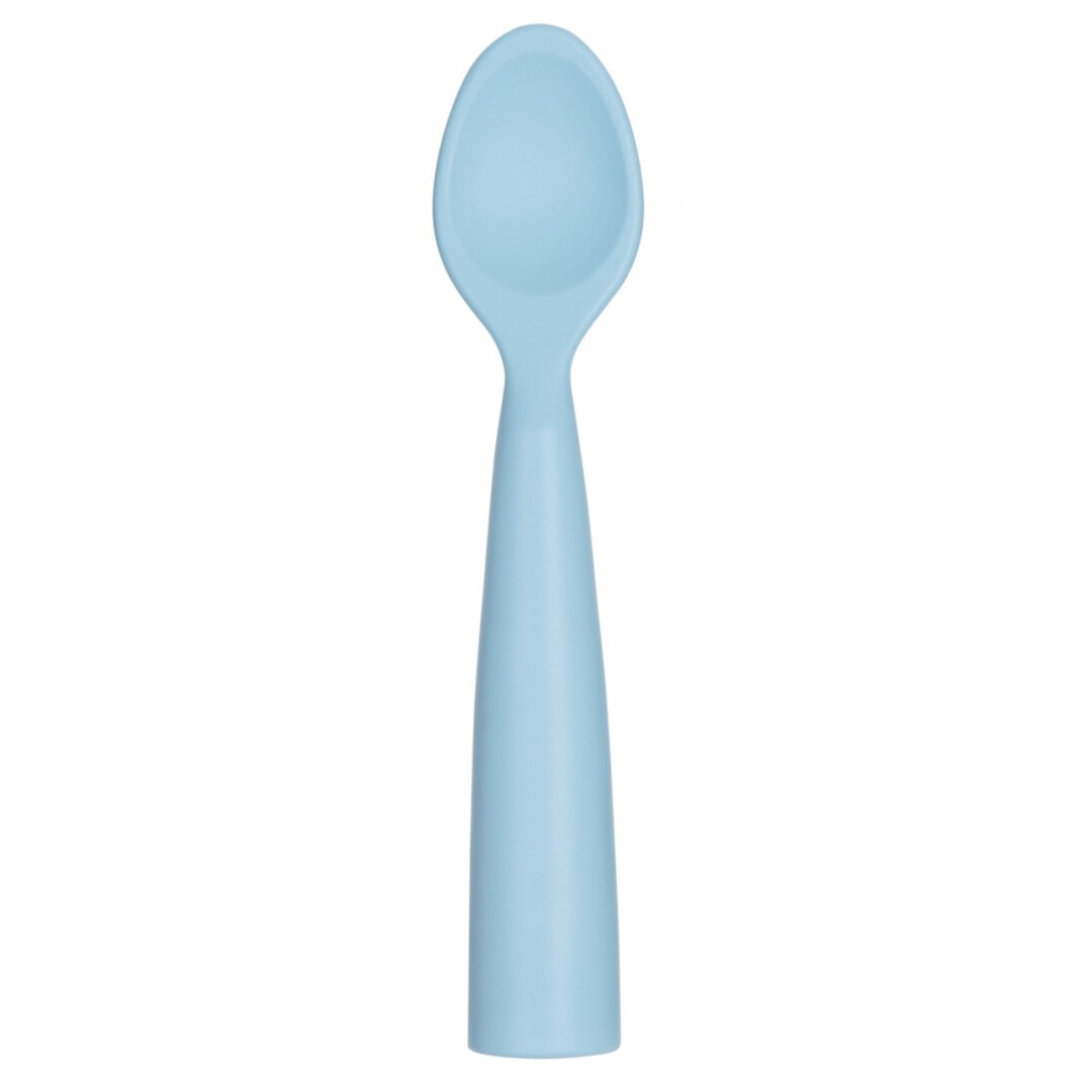 Cuchara de silicona baby blue - Amapuches