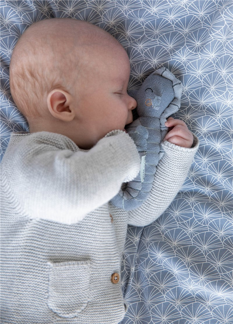 Sonajero caballito de mar océano azul - Amapuches