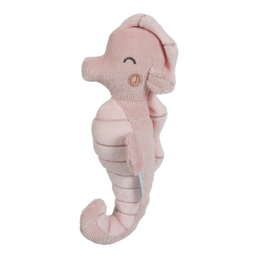Sonajero caballito de mar océano rosa - Amapuches