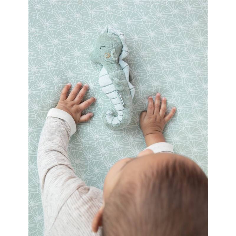 Sonajero caballito de mar océano menta - Amapuches