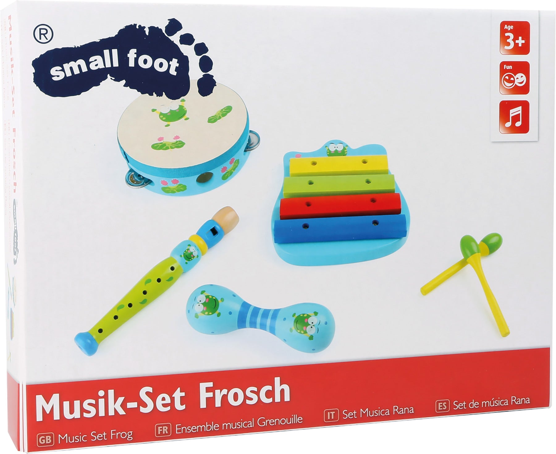 Set de instrumentos musicales de madera - Amapuches