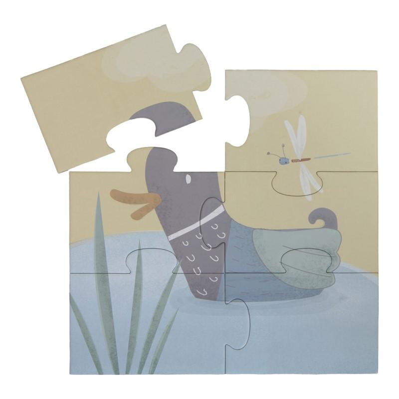 Puzzle para niños 4 en 1 ocas - Amapuches