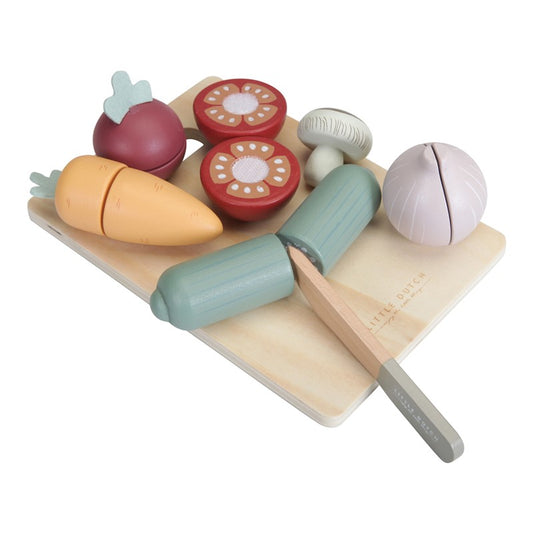 Verduras de madera para cortar - Amapuches