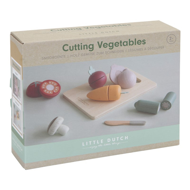 Verduras de madera para cortar - Amapuches