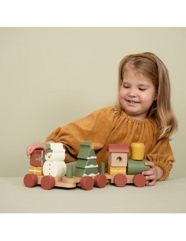 Tren apilable Navidad - Amapuches